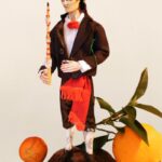 Melu – Cart Driver Sculpture in Traditional Work Attire