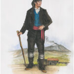 Print on Cardstock - Peasant from Randazzo