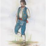 Print on Cardstock - Cordella Dancer Male